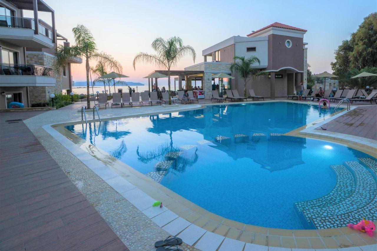 Golden Bay Aparthotel Kato Daratso Bagian luar foto