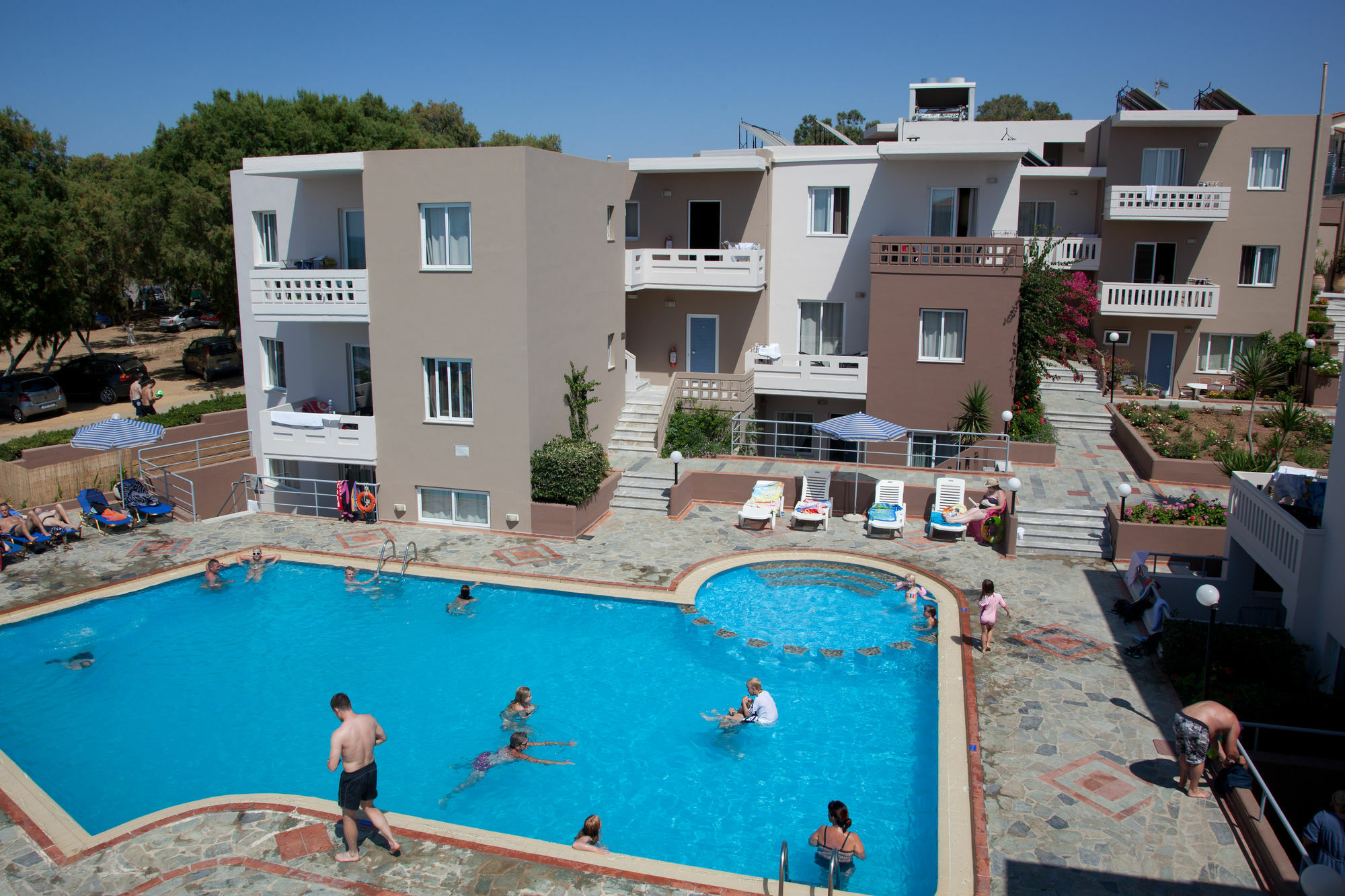 Golden Bay Aparthotel Kato Daratso Bagian luar foto